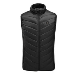 elektrisch beheizbare Bodywarmer schwarz